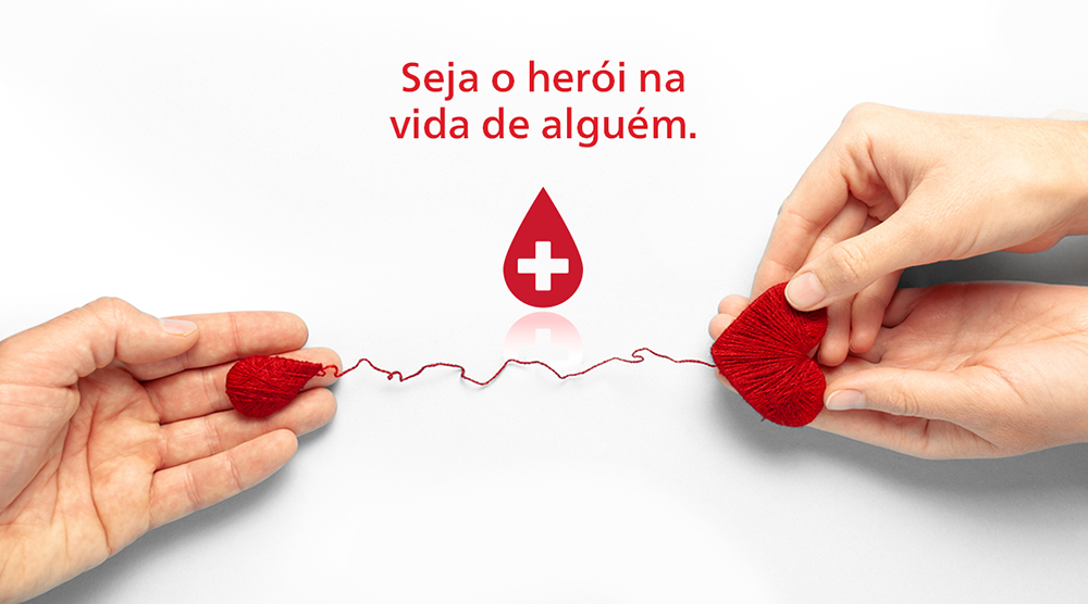 Vermelho | Campanha reforça a importância de doar sangue e salvar vidas
