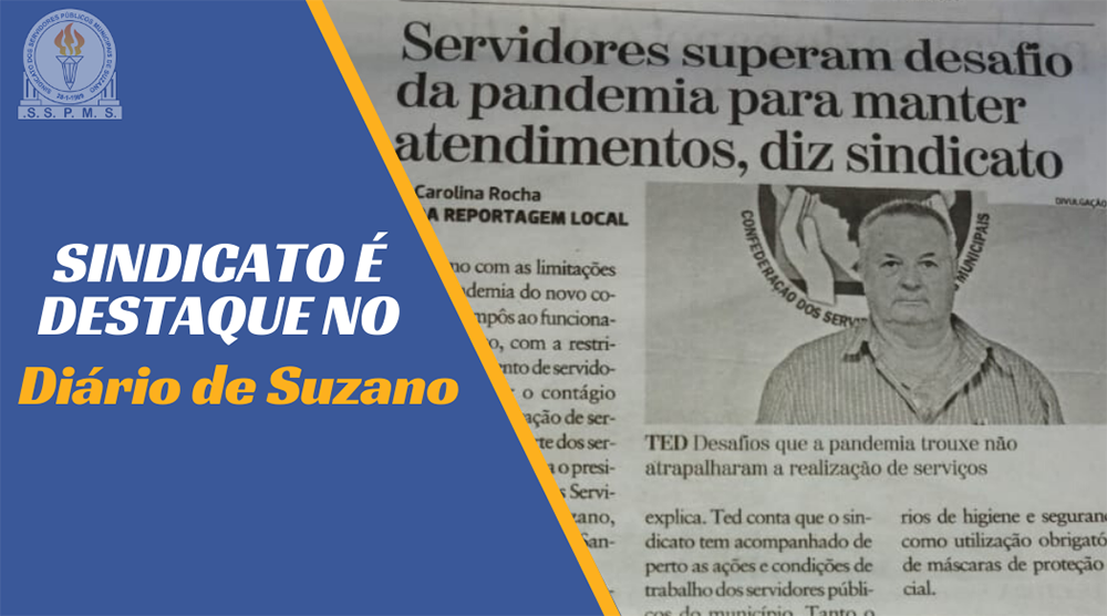 Superação no atendimento do Sindicato é destaque no Jornal “Diário de Suzano”
