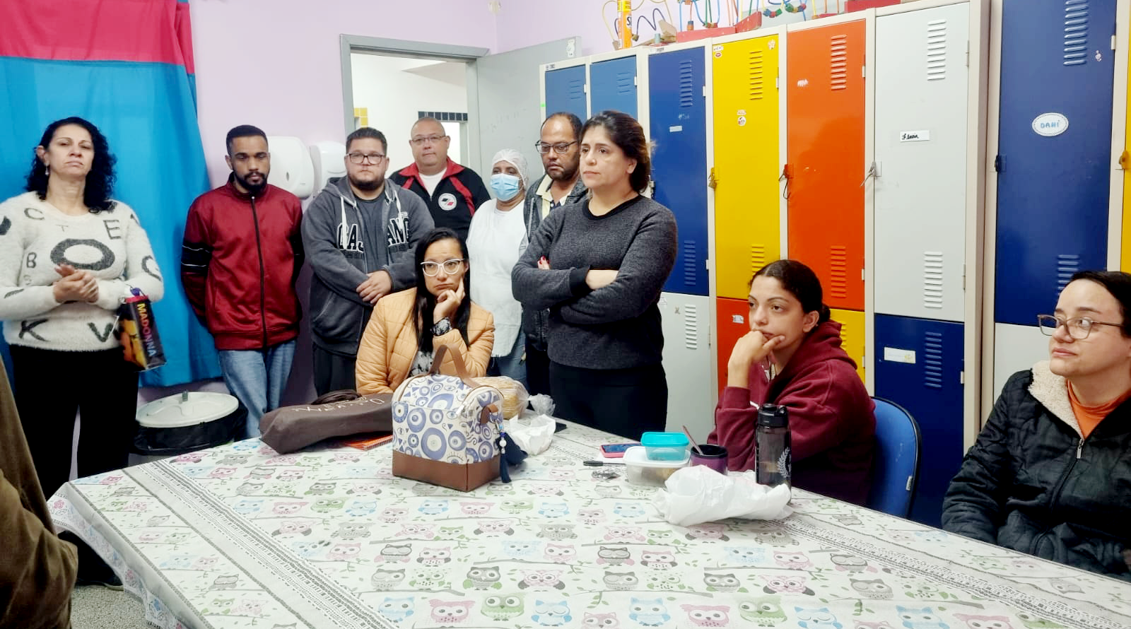 Escola Luiza Rodrigues de Oliveira | Diretores visitam unidade para fiscalizar e colher demandas