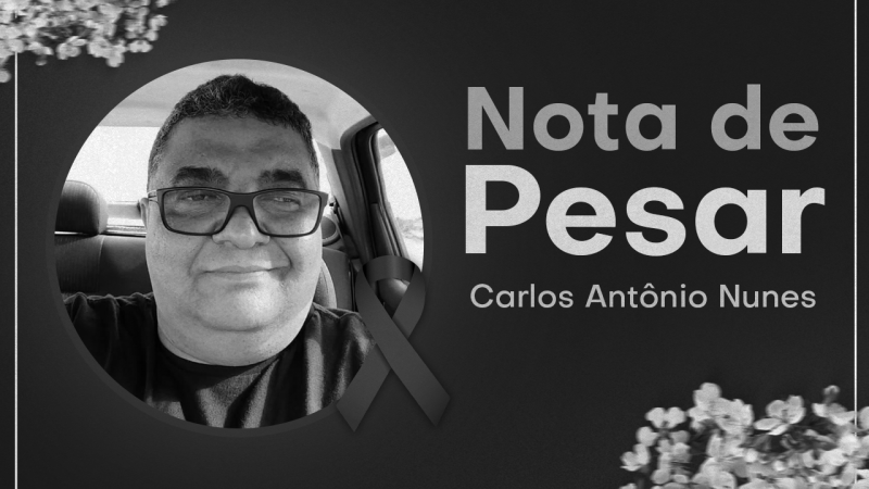LUTO | Informamos com grande tristeza o falecimento do GCM Carlos Antônio Nunes. Descanse em paz!