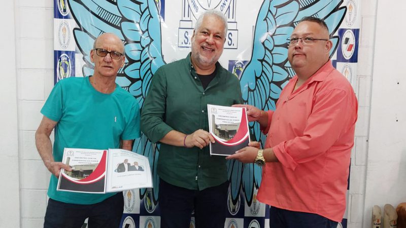 Walmir Pinto (PV) participa de encontro com diretoria do Sindicato e recebe reivindicações da categoria