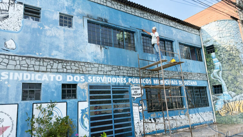 Iniciamos reforma da sede do Sindicato para melhor atender aos Servidores de Suzano. Confira o andamento!