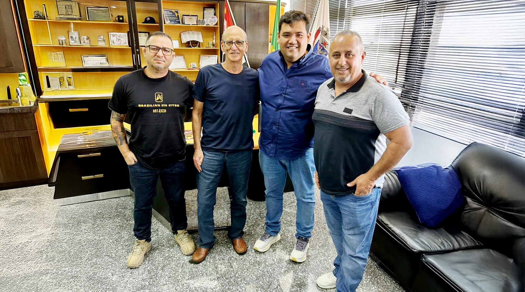 Sindicato retoma diálogo com a Prefeitura sob nova liderança de Alexandre Pereira dos Santos. Reunião foi produtiva!