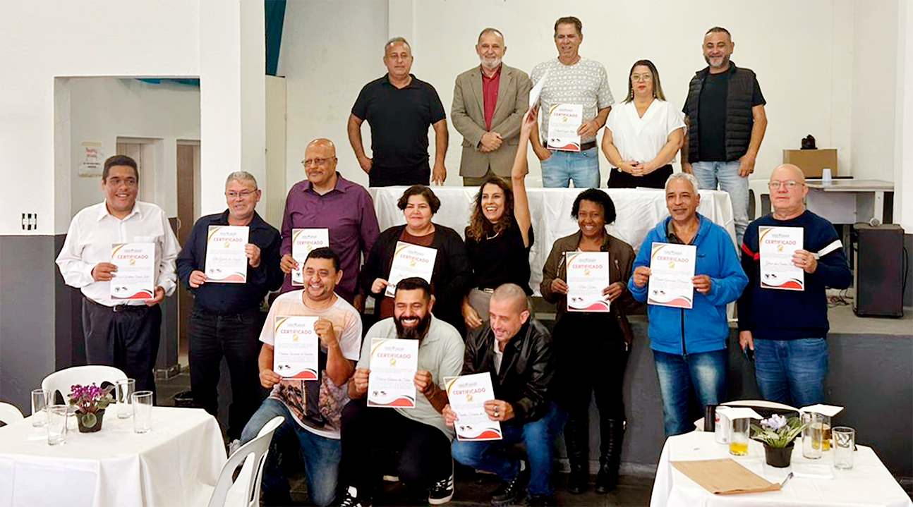 SSPMS prestigia posse da nova diretoria do Sindismar, em Arujá, e reforça unidade sindical na região