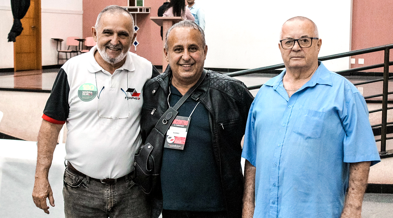SSPMS marca presença em importante encontro promovido pela FESSPMESP e fortalece união e força do movimento sindical